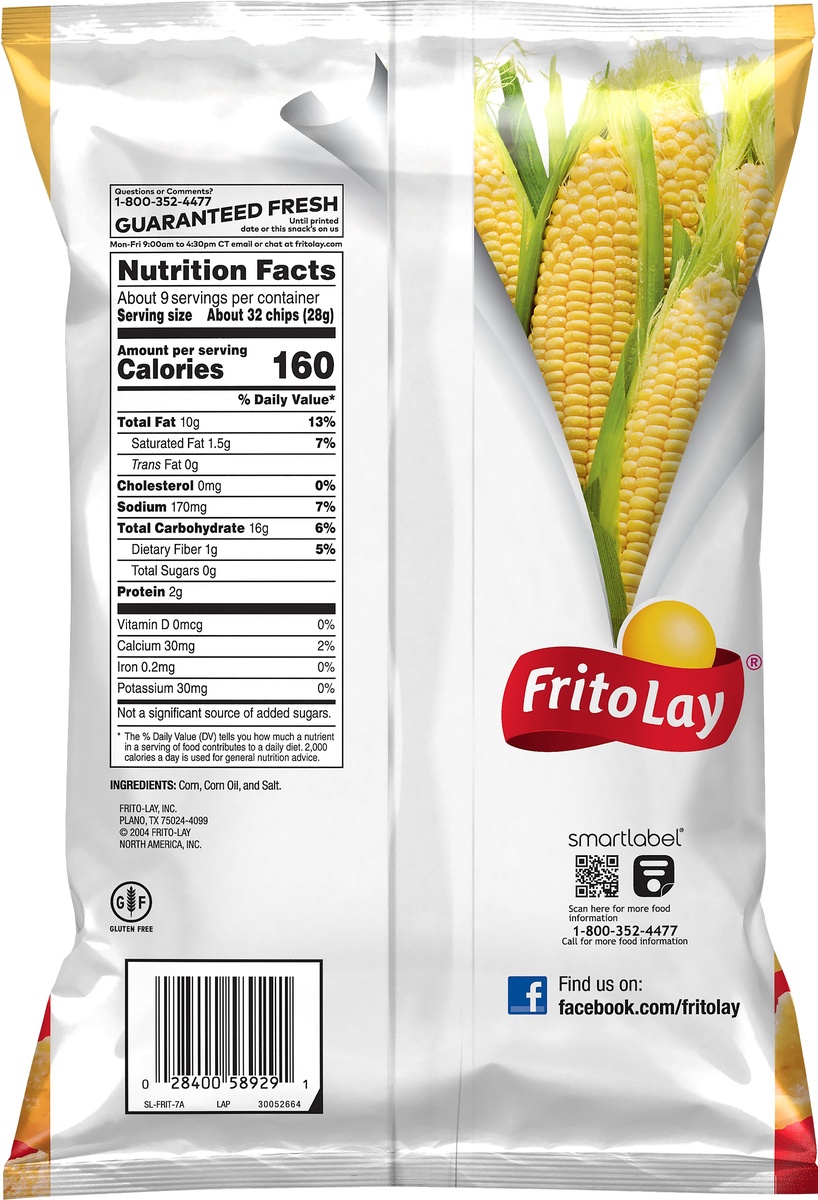 Fritos The Original Corn Chips 9.25 oz 10 oz Shipt