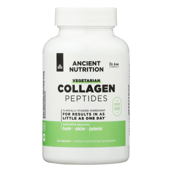 Ancient Nutrition Vegetarian Collagen Peptides Tabs 30 ct | Shipt