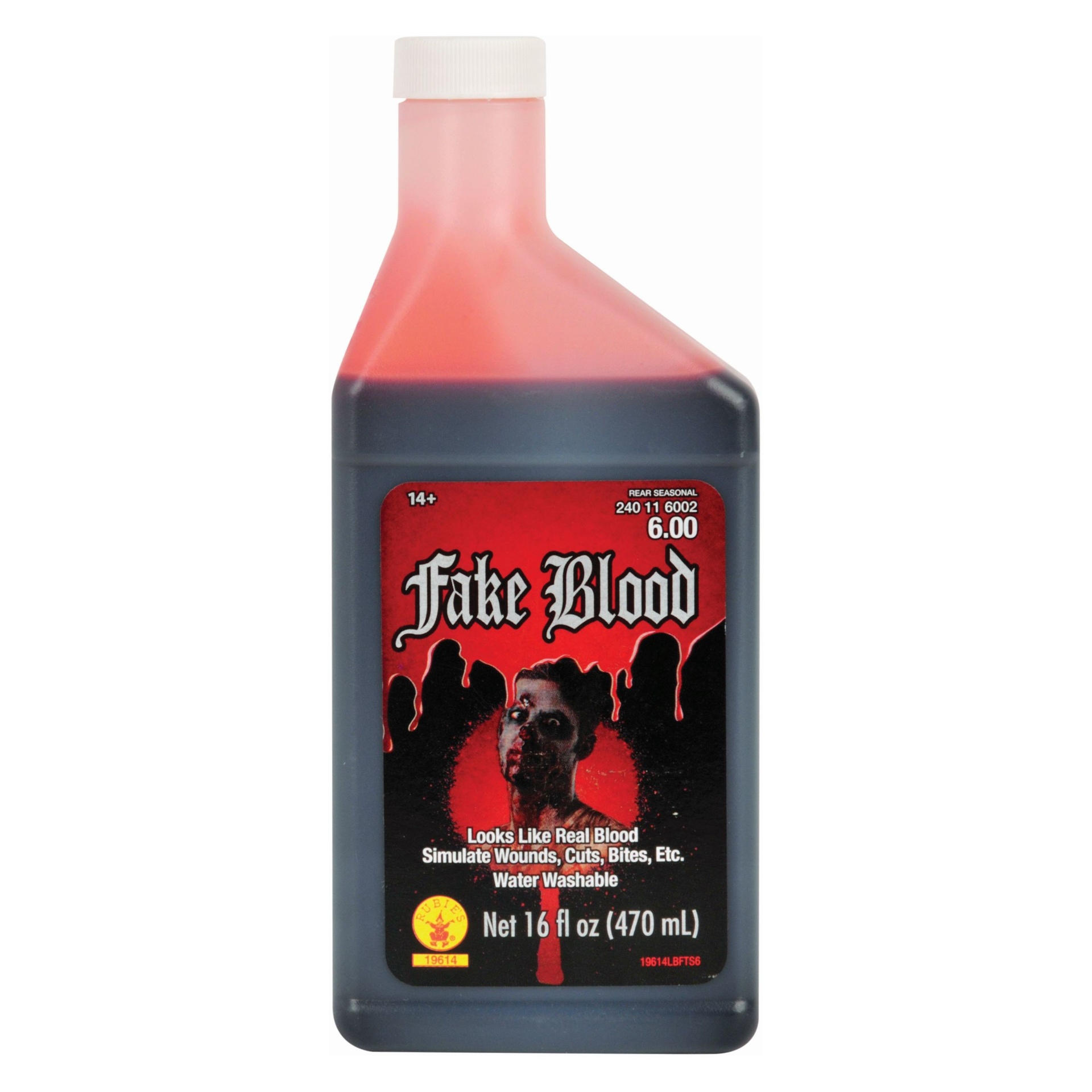 slide 1 of 1, Rubies Jug of Fake Blood, 16 oz