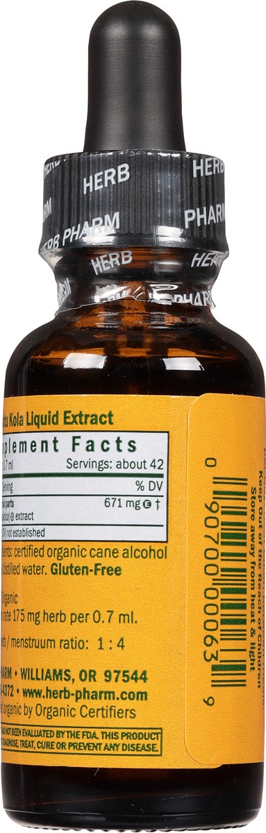 slide 9 of 10, Herb Pharm Gotu Kola Extract, 1 oz