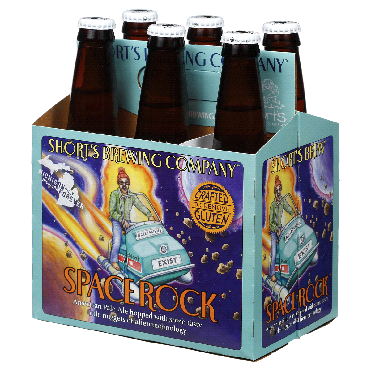 slide 2 of 5, Short's Brewing Company Short's Brewign Company Space Rock American Pale Ale, 6 ct; 12 fl oz