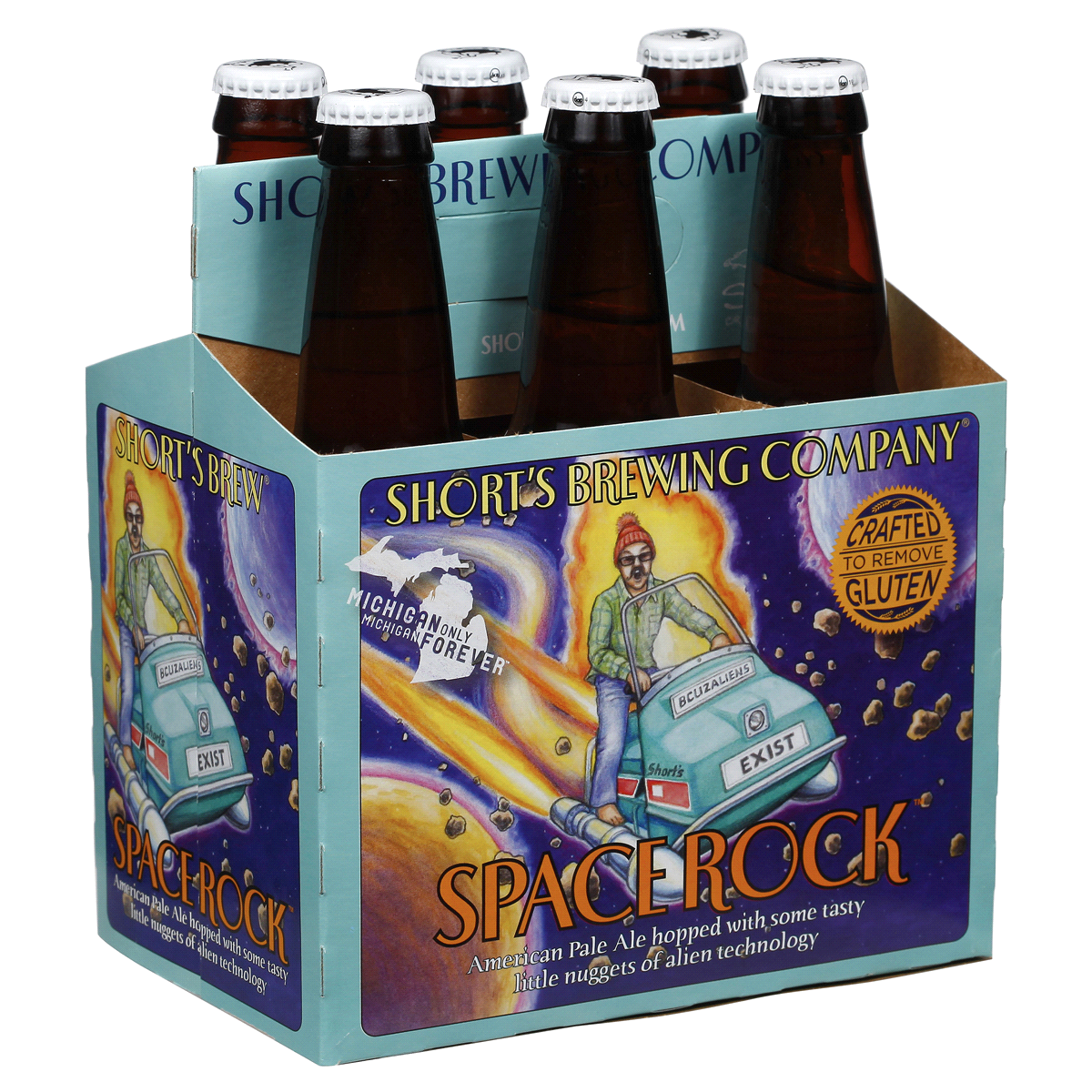 slide 4 of 5, Short's Brewing Company Short's Brewign Company Space Rock American Pale Ale, 6 ct; 12 fl oz