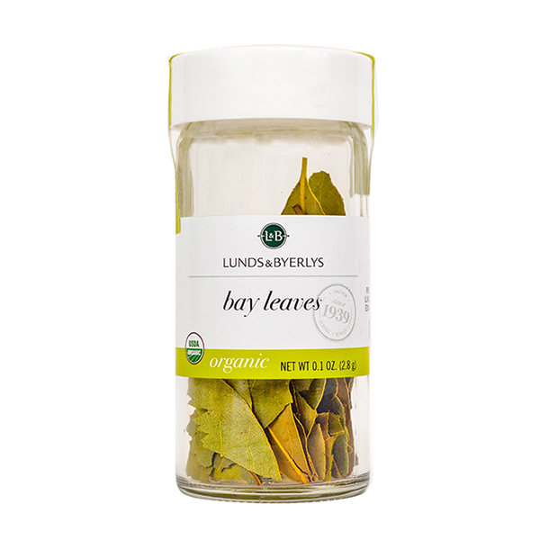 slide 1 of 1, L&B Organic Bay Leaves, 0.1 oz