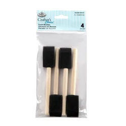 Royal & Langnickel Crafter's Choice 1" Foam Brush Set
