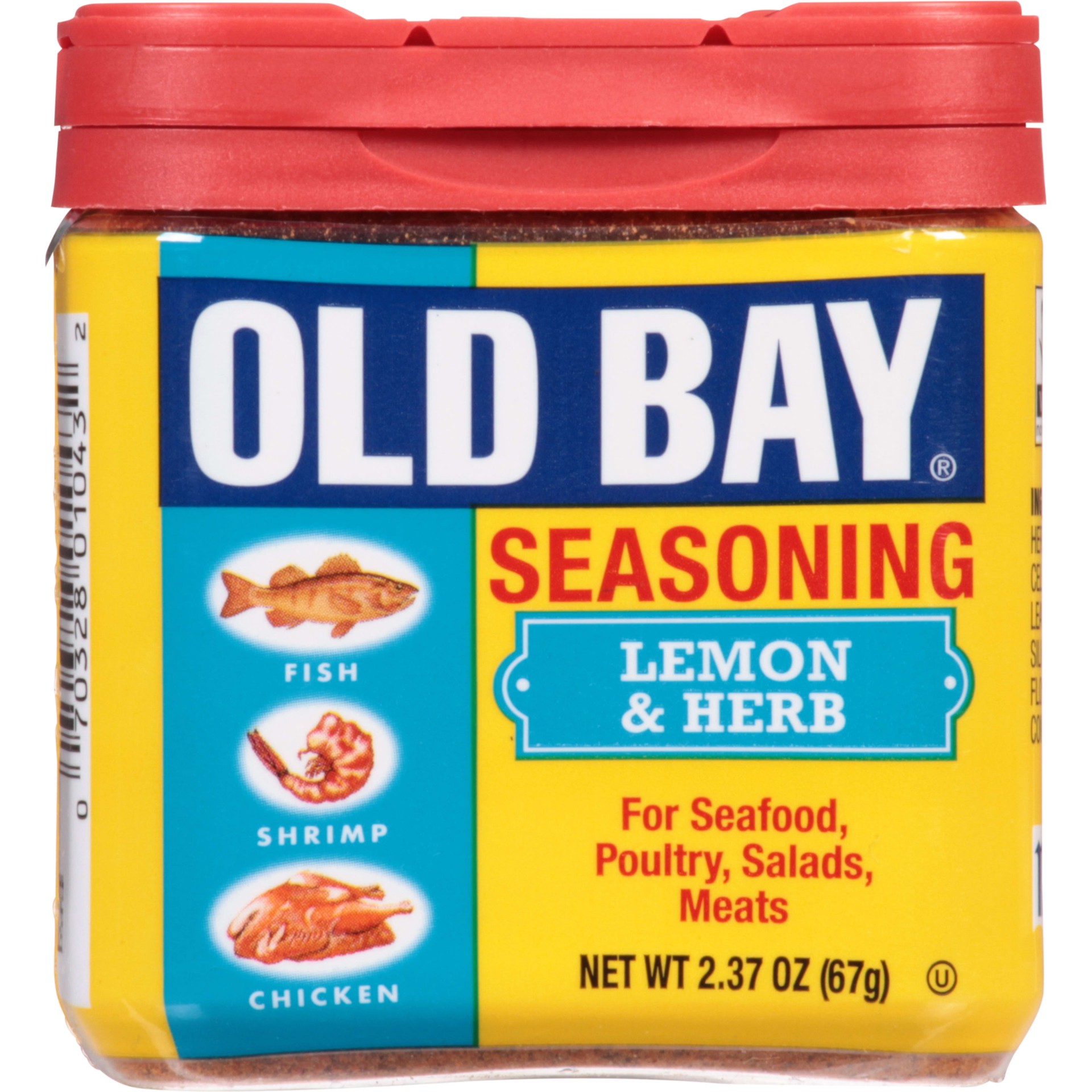 slide 1 of 9, Old Bay Lemon & Herb Seasoning, 2.37 oz, 2.37 oz