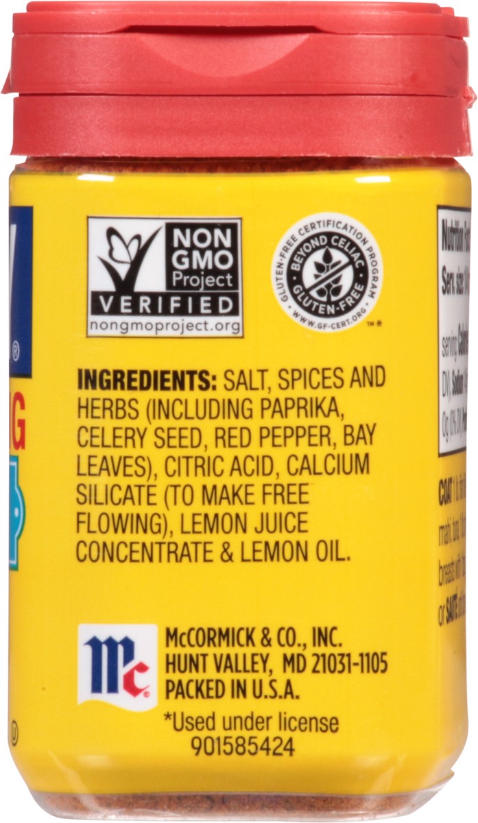 slide 3 of 9, Old Bay Lemon & Herb Seasoning, 2.37 oz, 2.37 oz