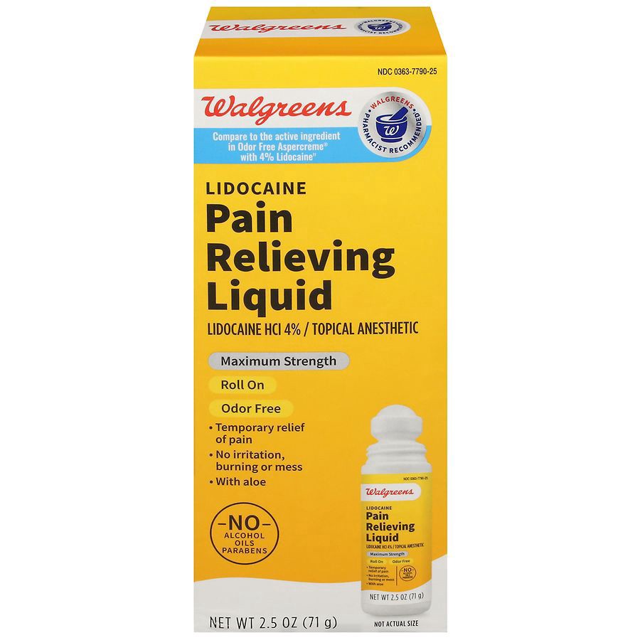 slide 1 of 3, Walgreens Maximum Strength Pain Relief Roll-On Liquid, 2.5 oz