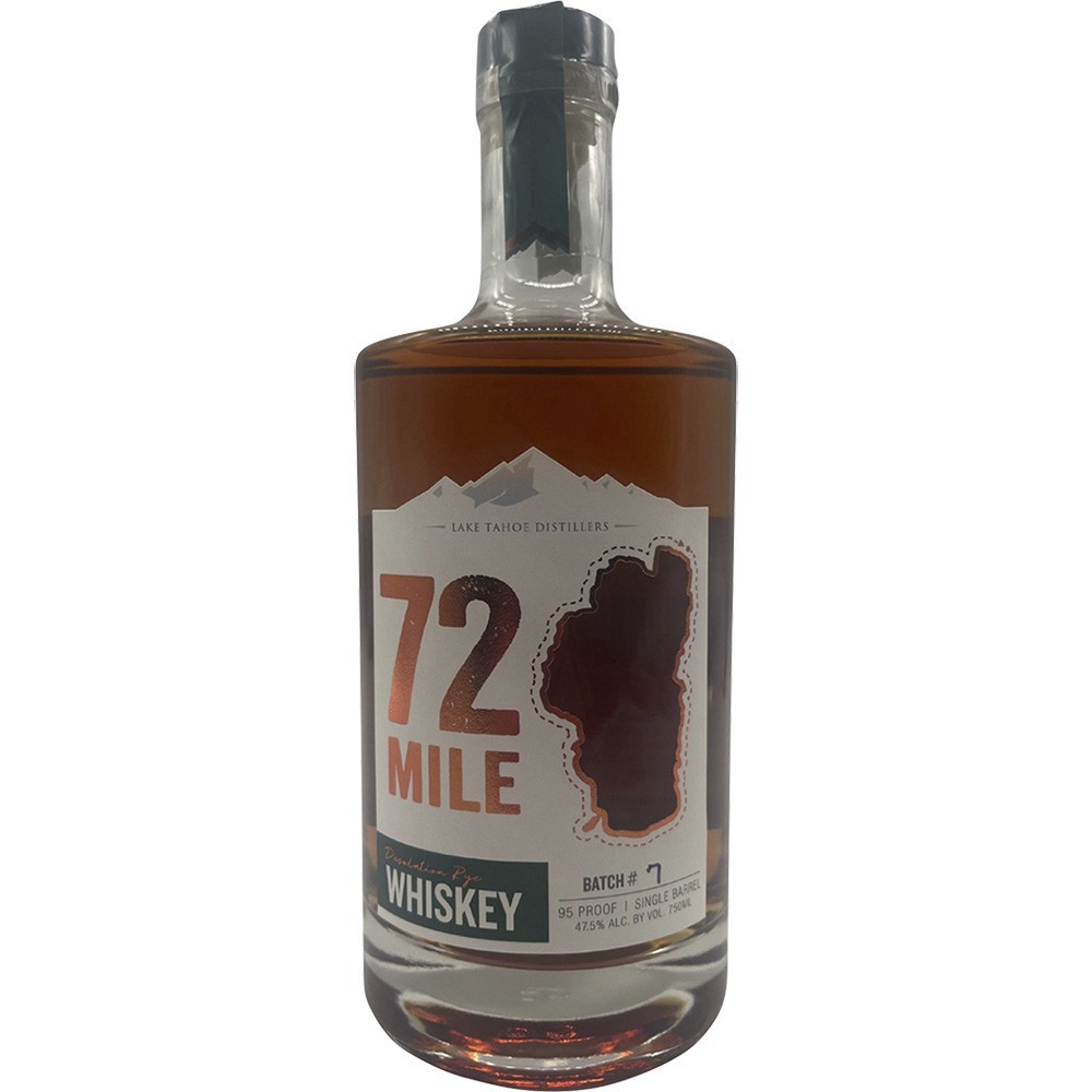 slide 1 of 1, 72 Mile Spirits 72 Mile Desolation Rye Whiskey, 750 ml
