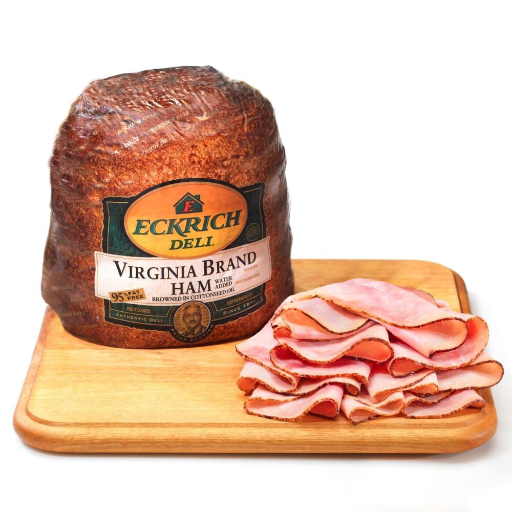 slide 2 of 2, Grab & Go Eckrich Deli Virginia Baked Ham, per lb