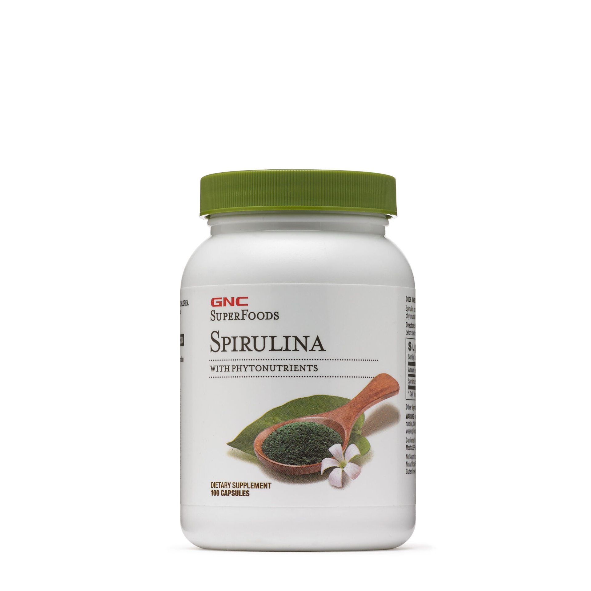 slide 1 of 1, GNC SuperFoods Spirulina, 100 ct