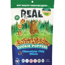 Real Cookies Chocolate Chip Cookie Poppers Minis