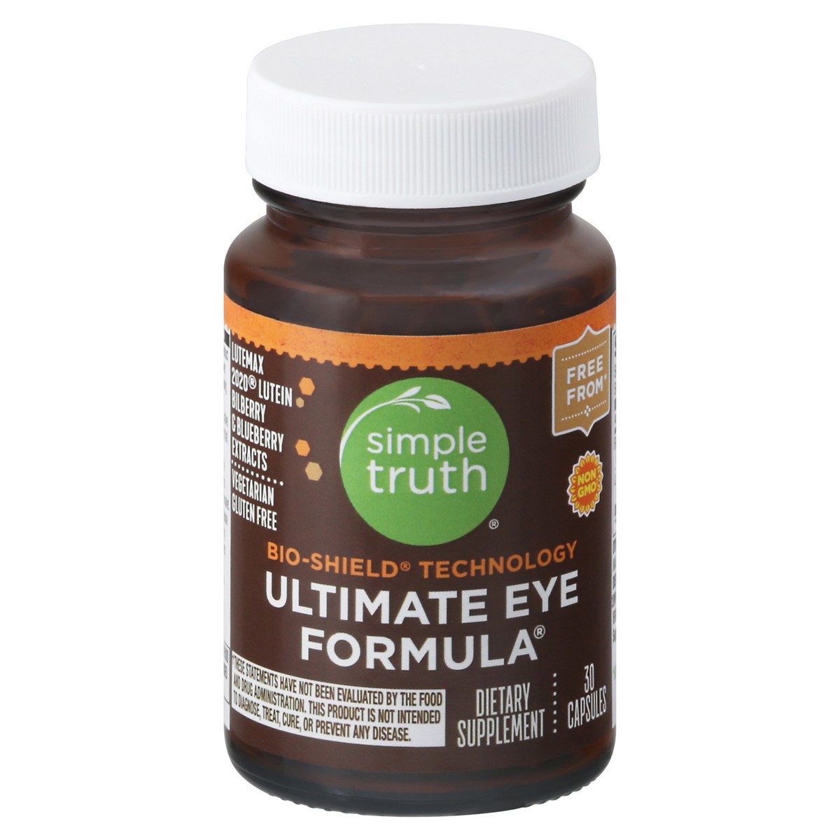 slide 1 of 11, Simple Truth Capsules Ultimate Eye Formula 30 ea, 30 ct