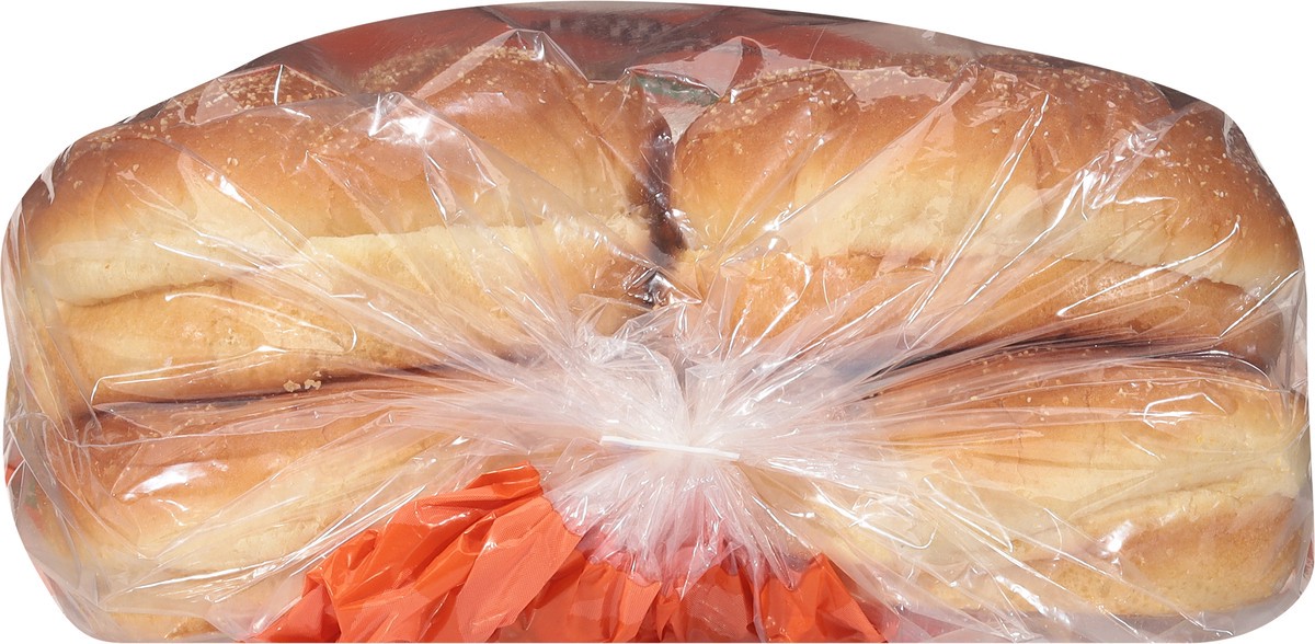 slide 9 of 13, First Street Kaiser Hamburger Buns, 28 oz