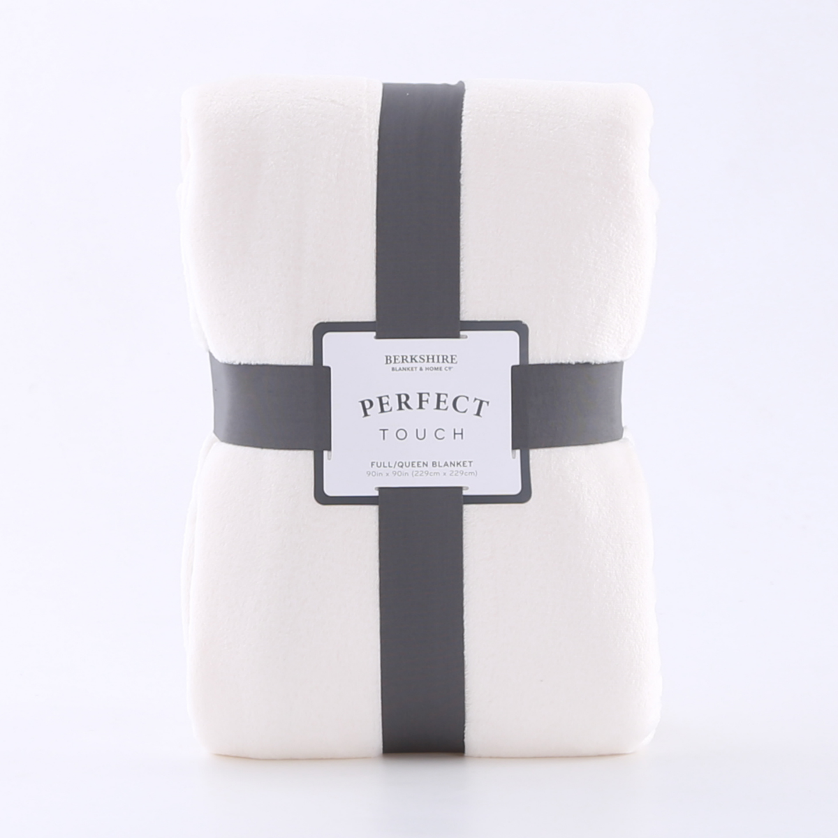 slide 1 of 3, BERKSHIRE BLANKET Berkshire Perfect Touch Blanket Cream Full Queen, 1 ct