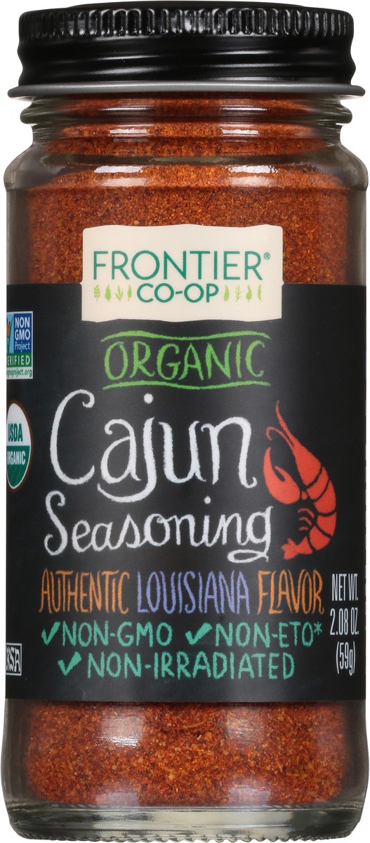 slide 10 of 10, Frontier Co-Op Frontier Seasoning Cajun Organic, 2.08 oz