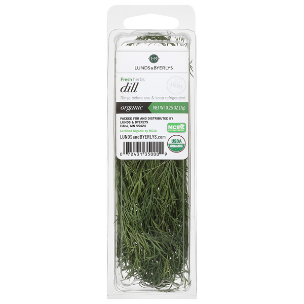slide 1 of 1, Lunds & Byerlys Organic Dill 0.25 oz, 0.25 oz