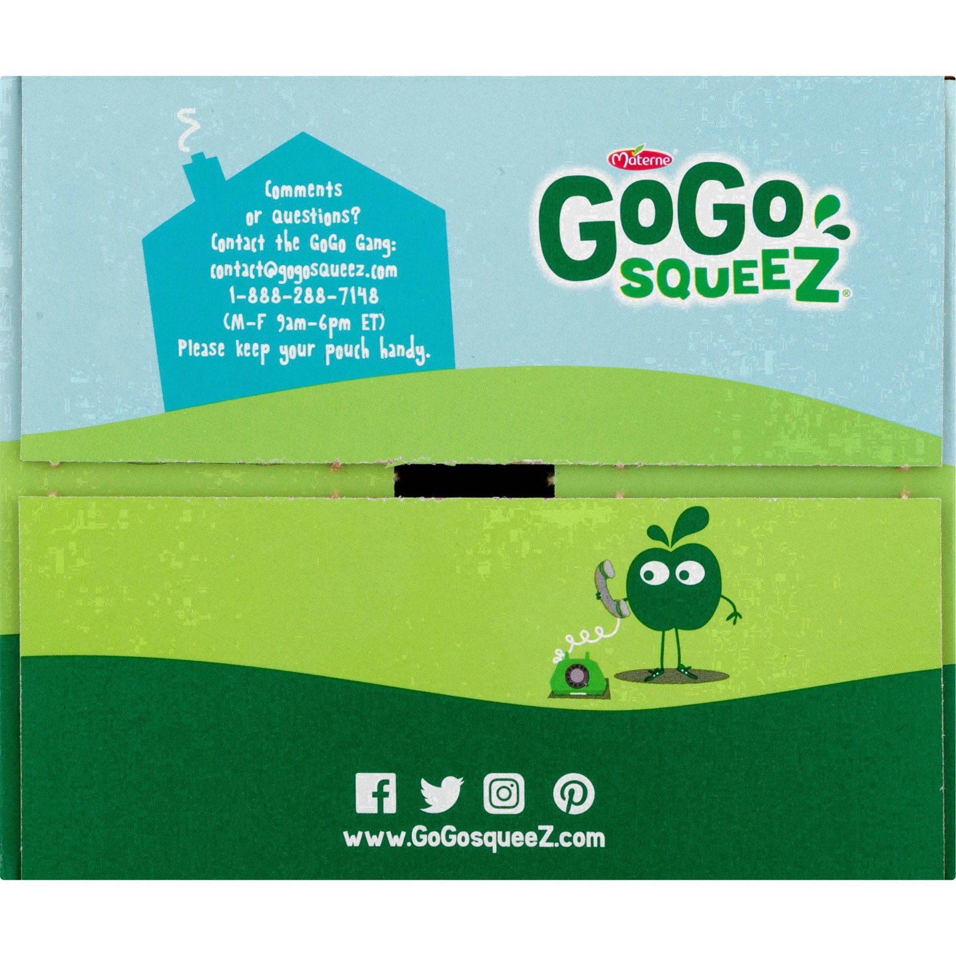 slide 34 of 67, GoGo squeeZ Fruit on the Go Applesauce Variety Pack Family Size 20 - 3.2 oz Pouches, 20 ct