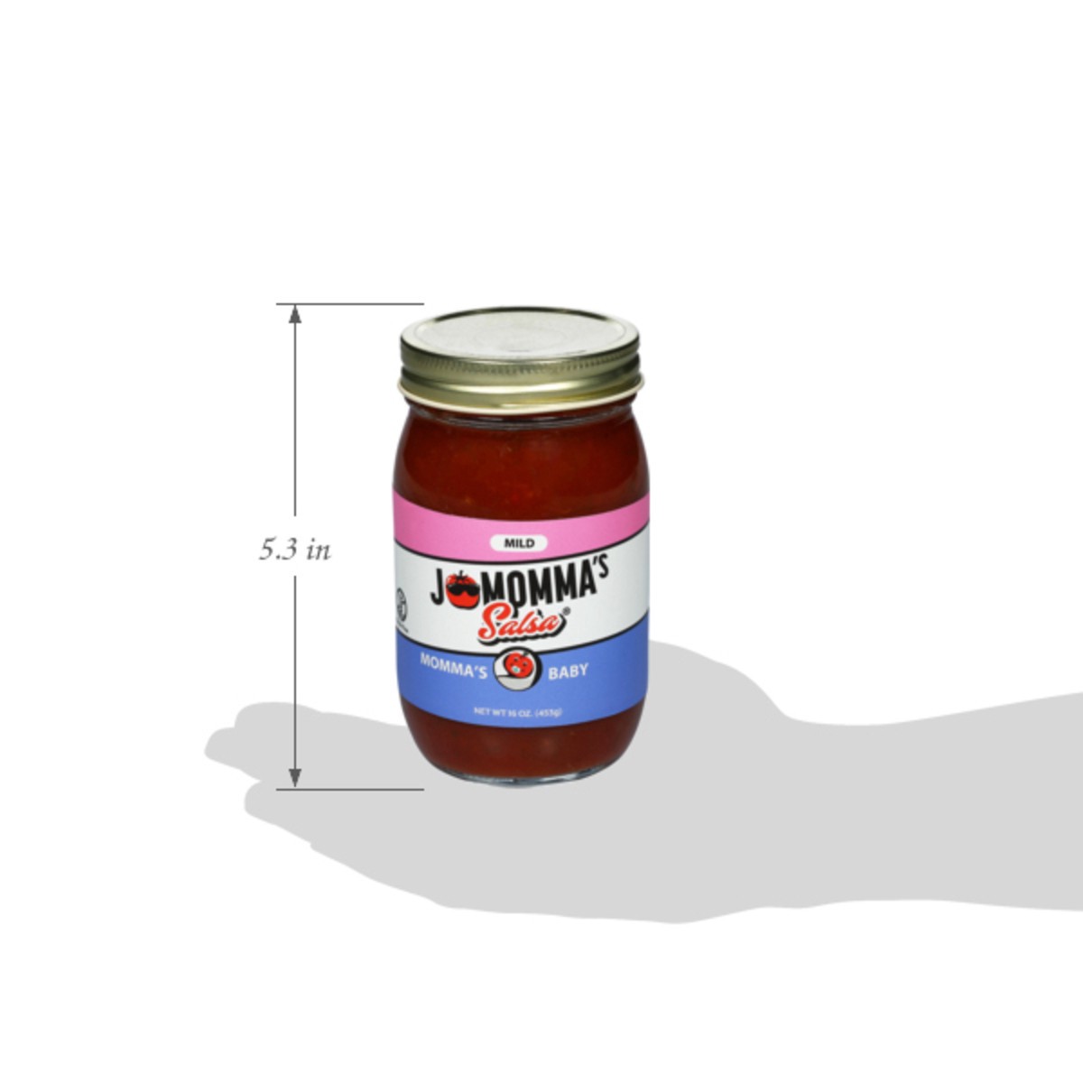 slide 14 of 15, JoMamma's Salsa, Momma's Baby, 16 Ounce, 16 oz