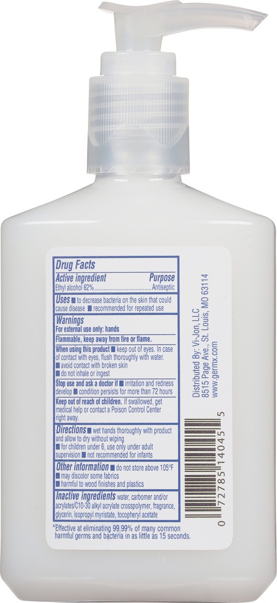 slide 2 of 9, Germ-X Nourish Moisturizing Hand Sanitizer 8 fl oz, 8 fl oz