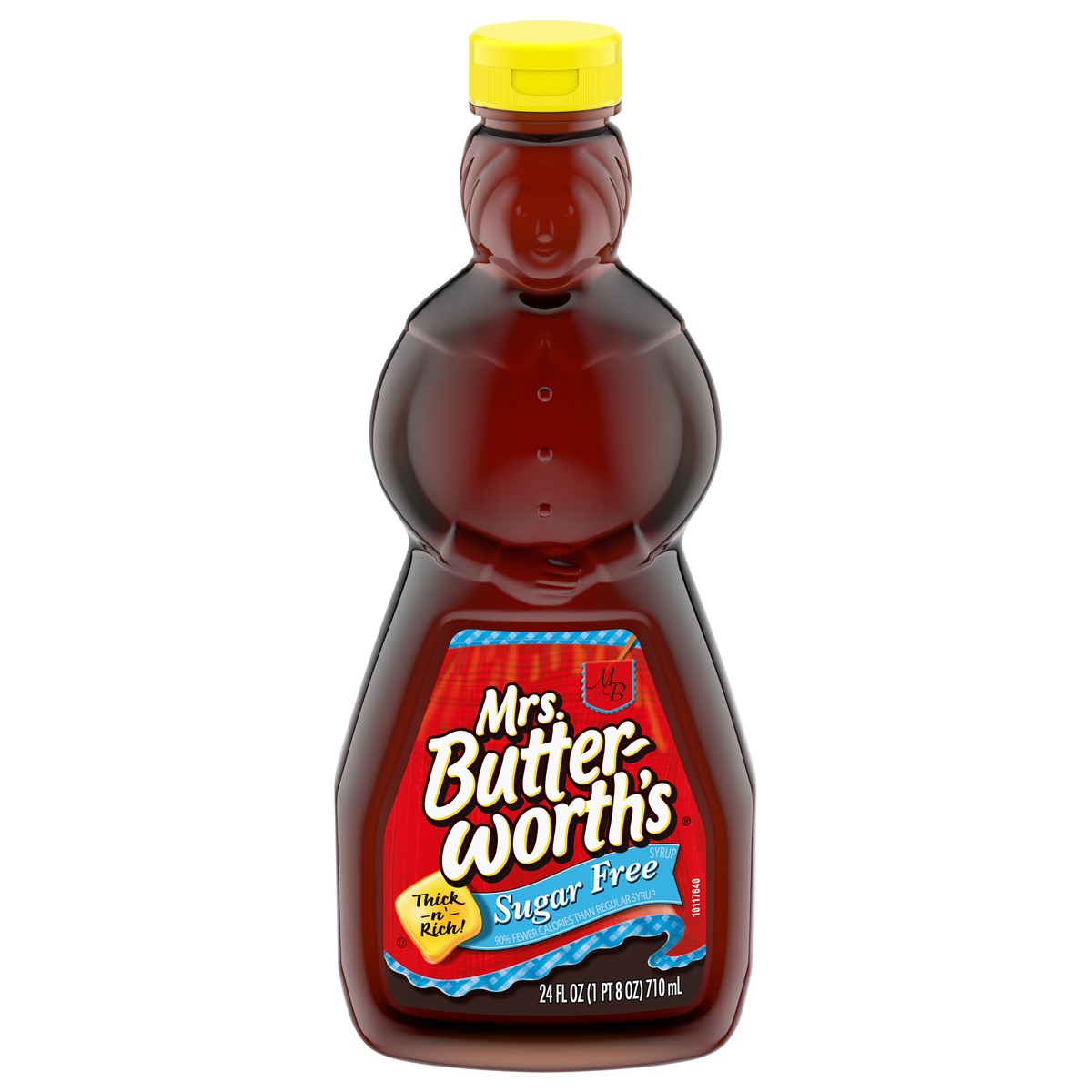 slide 1 of 4, Mrs. Butterworth's Sugar Free Syrup 24 fl oz, 24 fl oz