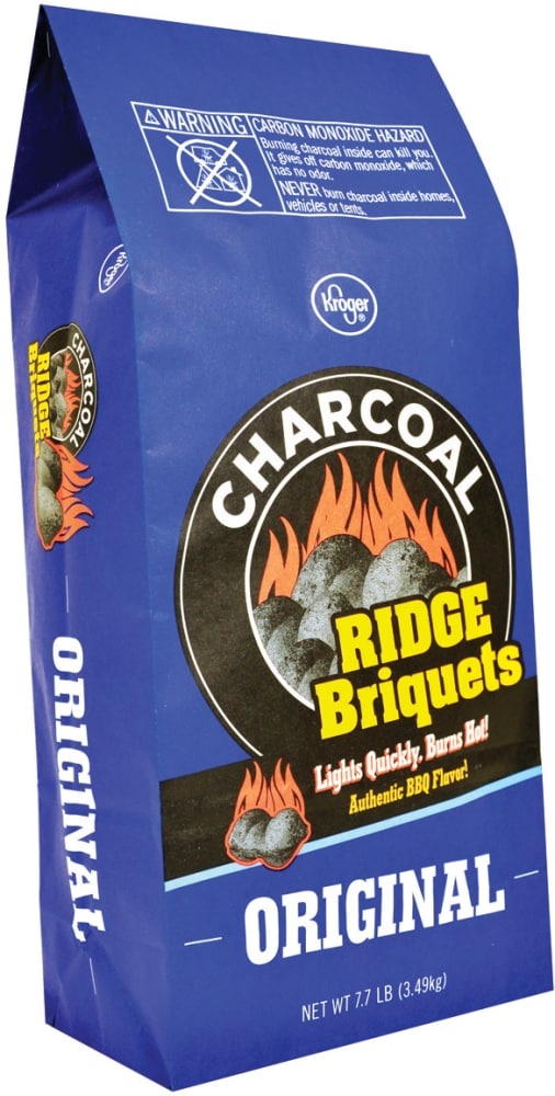 slide 1 of 1, Kroger Original Ridge Charcoal Briquettes, 7.7 lb