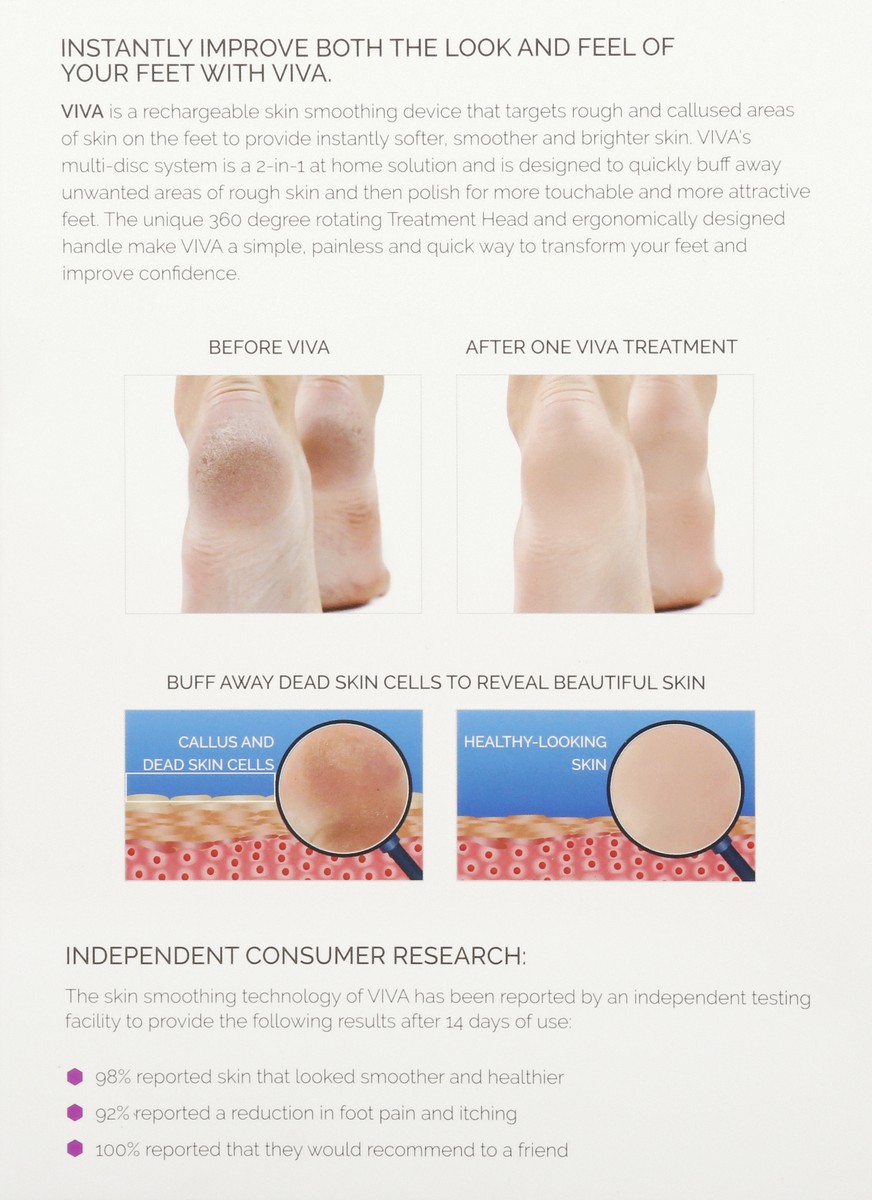 slide 2 of 7, Spa Sciences Advance Pedicure Foot Smoothing System 1 ea, 1 ct