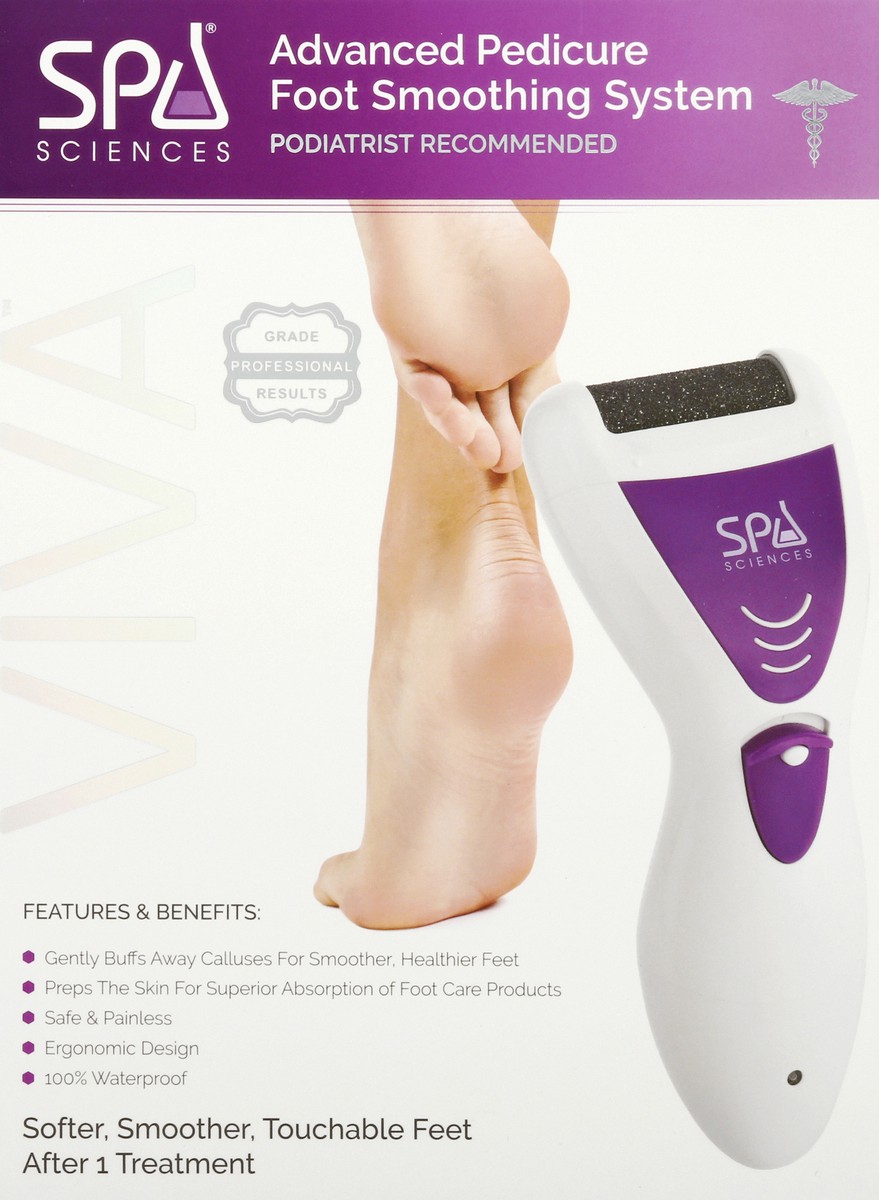 slide 4 of 7, Spa Sciences Advance Pedicure Foot Smoothing System 1 ea, 1 ct