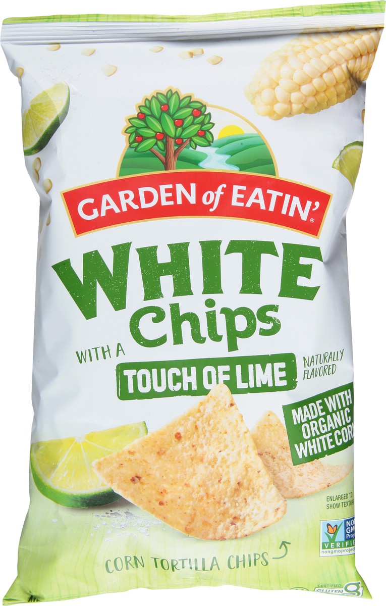 slide 7 of 9, Garden of Eatin' White Chips Touch of Lime Corn Tortilla Chips 5.5 oz, 5.5 oz
