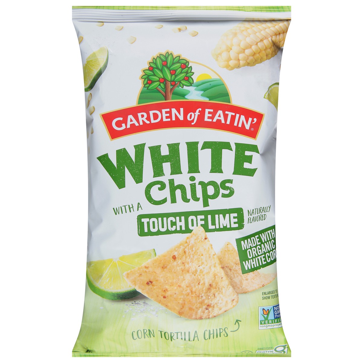 slide 9 of 9, Garden of Eatin' White Chips Touch of Lime Corn Tortilla Chips 5.5 oz, 5.5 oz