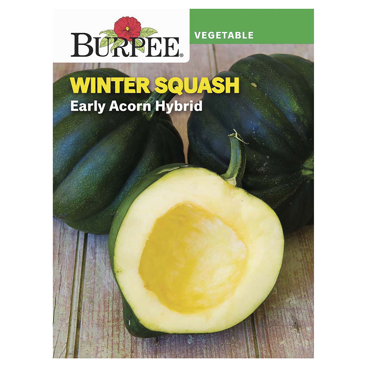 slide 1 of 5, Burpee Winter Squash Early Acorn Hybrid Seeds, 1 ct