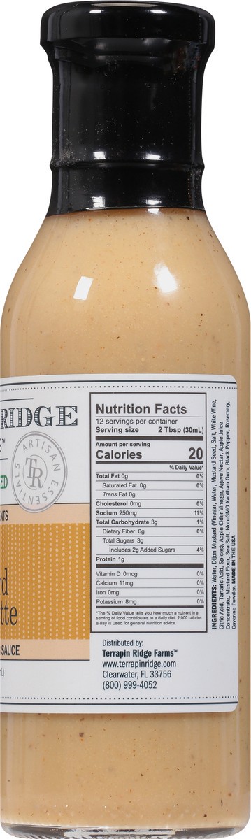 slide 6 of 9, Terrapin Ridge Dijon Mustard Vinaigr, 12 oz