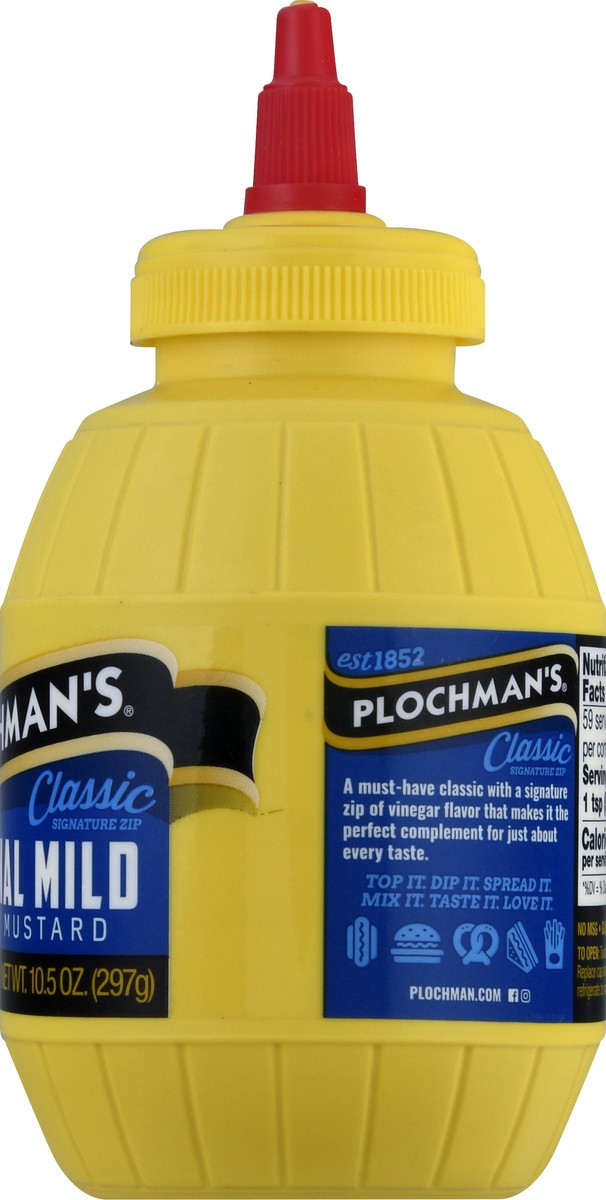 slide 2 of 9, Plochman's Yellow Original Mild Mustard 10.5 oz, 10.5 oz