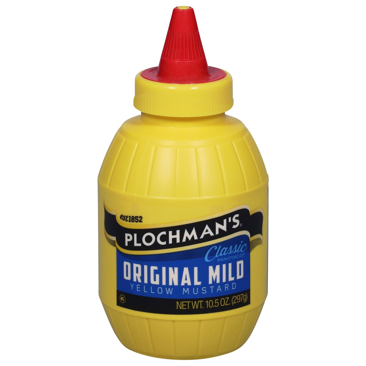 slide 1 of 9, Plochman's Yellow Original Mild Mustard 10.5 oz, 10.5 oz