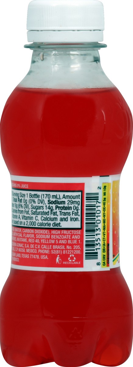 slide 4 of 5, Fruity King Mini Fruit Punch Soda - 5.75 fl oz, 5.75 fl oz