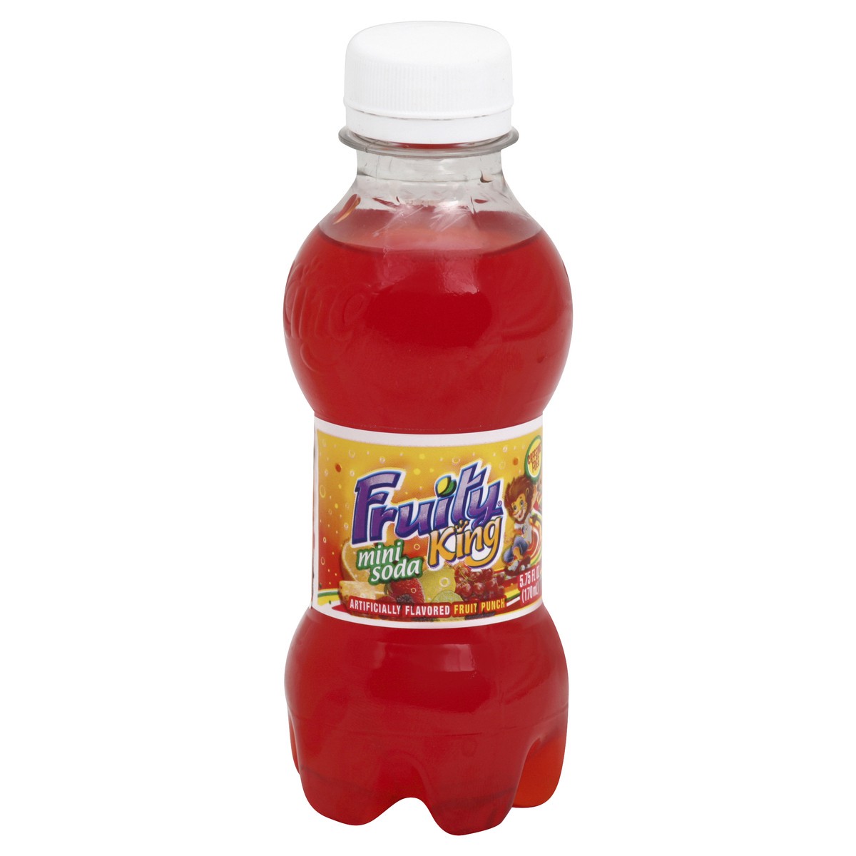 slide 3 of 5, Fruity King Mini Fruit Punch Soda - 5.75 fl oz, 5.75 fl oz