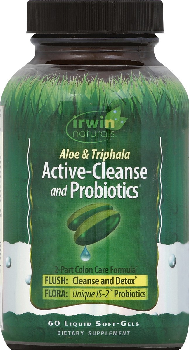 slide 2 of 2, Irwin Naturals Active-Cleanse and Probiotics 60 ea, 1 ct