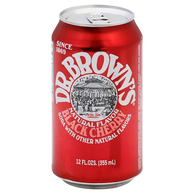 slide 12 of 18, Dr. Brown's Black Cherry Soda - 6 ct; 12 fl oz, 6 ct; 12 fl oz