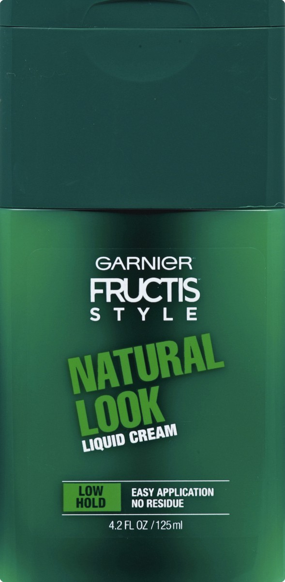 slide 2 of 2, Fructis Style Natural Look Liquid Hair Cream for Men, No Drying Alcohol, 4.2 oz