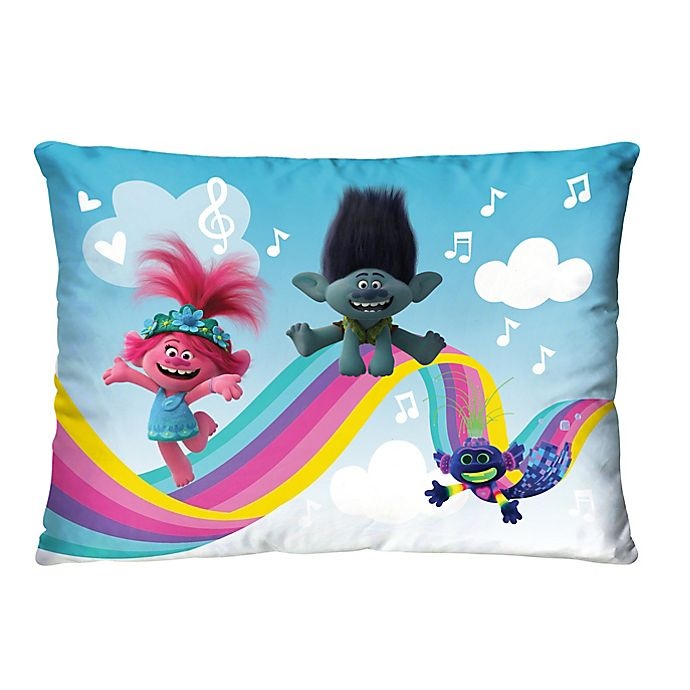 slide 4 of 4, Trolls Poppy Rainbow Twin/Full Comforter Set, 3 ct