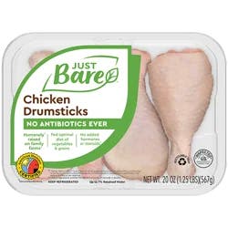 Just BARE Brand Chicken Drumsticks