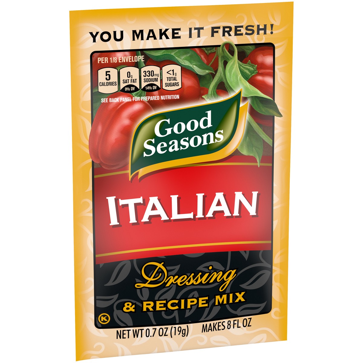 slide 5 of 9, Good Seasons Italian Dressing & Recipe Seasoning Mix, 0.7 oz Packet, 0.7 oz