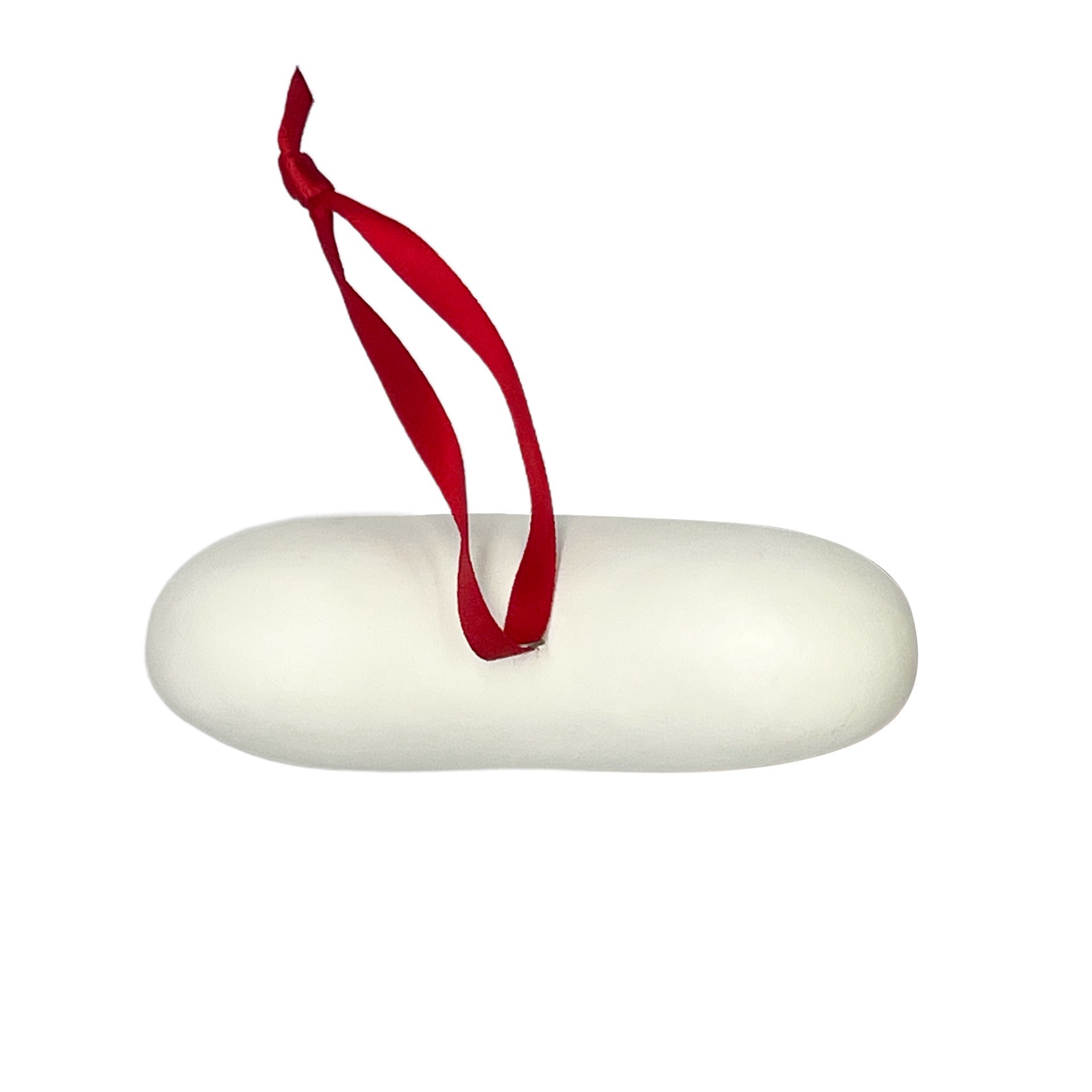 slide 5 of 7, 4" Diy Ceramic Heart Ornament By Make Market, 4 in x 2 in x 4 in