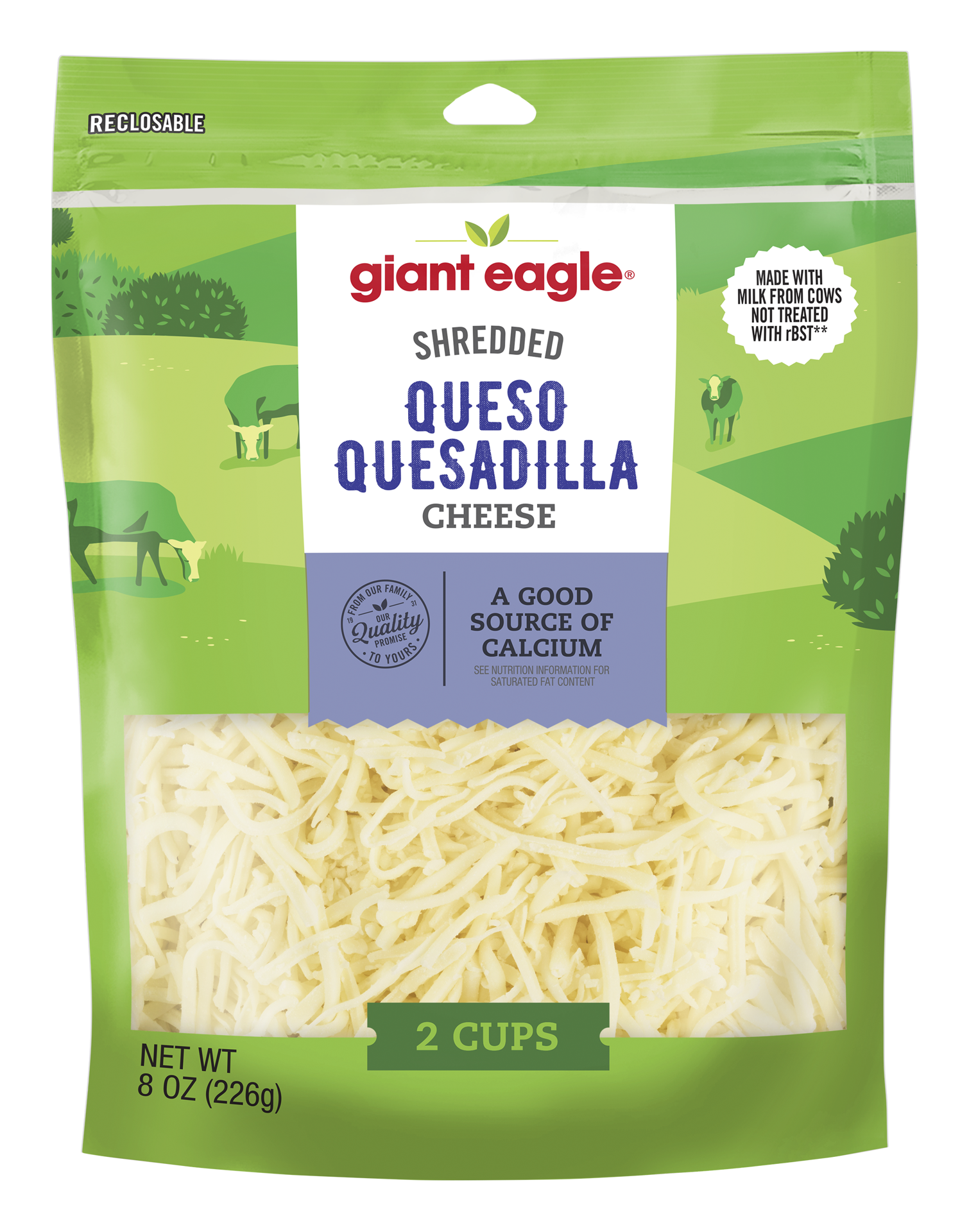 slide 1 of 1, GE Queso Quesdlla Shrdd Cheese, 8 oz