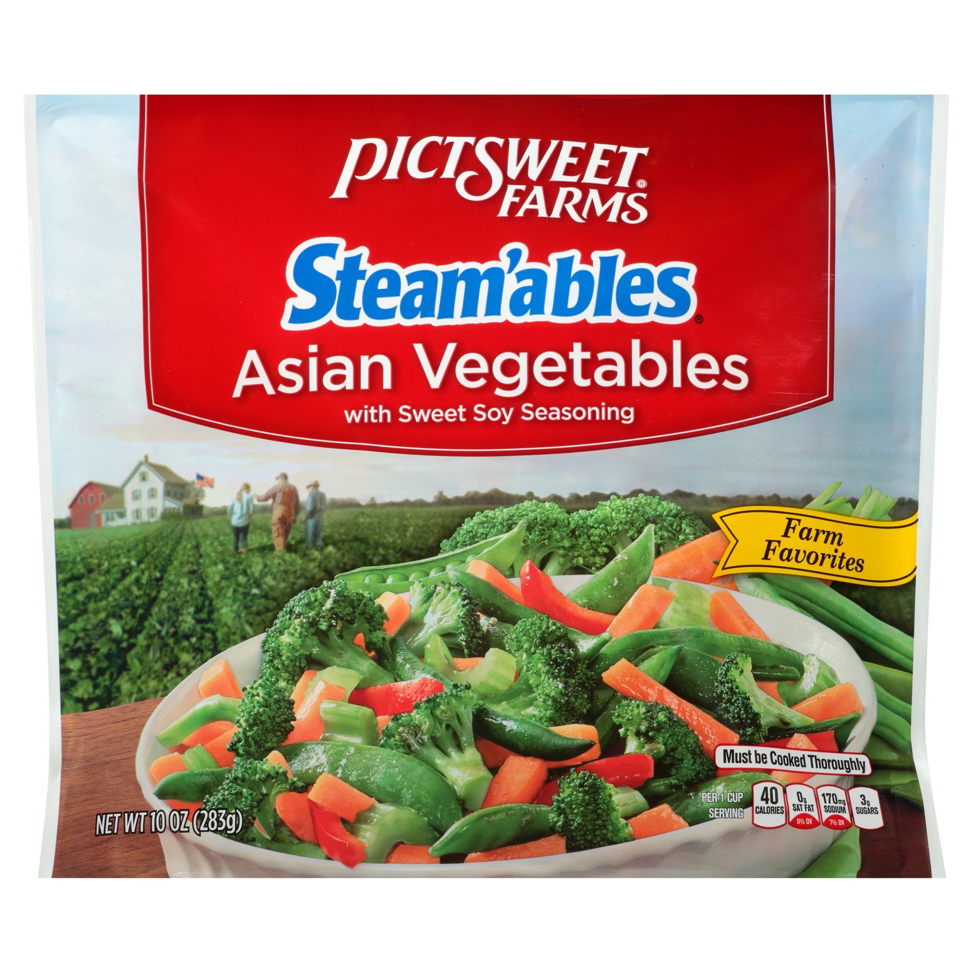 slide 1 of 7, PictSweet Asian Vegetables, 10 oz