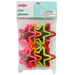 Meijer Star Glasses