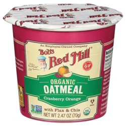 Bob's Red Mill Organic Cranberry Orange Oatmeal 2.47 oz