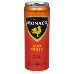 Monaco Sun Crush Tequila Cocktail 12 fl oz