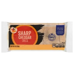GIANT Cheddar Cheese Sharp Yellow Natural