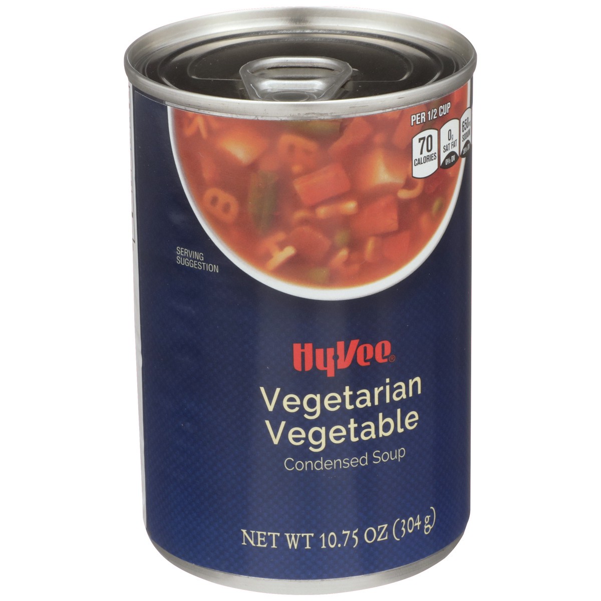 slide 6 of 8, Hy-vee Vegetarian Vegetable Condensed Soup, 10.5 oz
