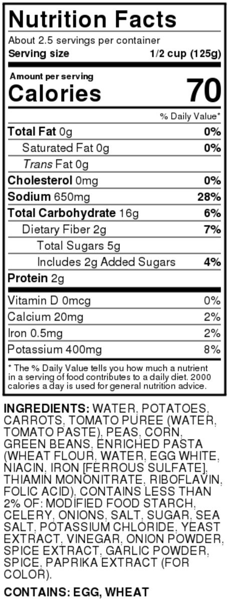 slide 8 of 8, Hy-vee Vegetarian Vegetable Condensed Soup, 10.5 oz